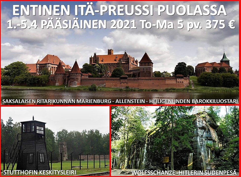  Pääsiäismatka 2021 Itä-Preussi / Puola | Blitz Tours Oy